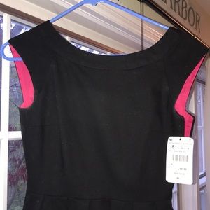 Zara TRF Collection Black Formal Dress